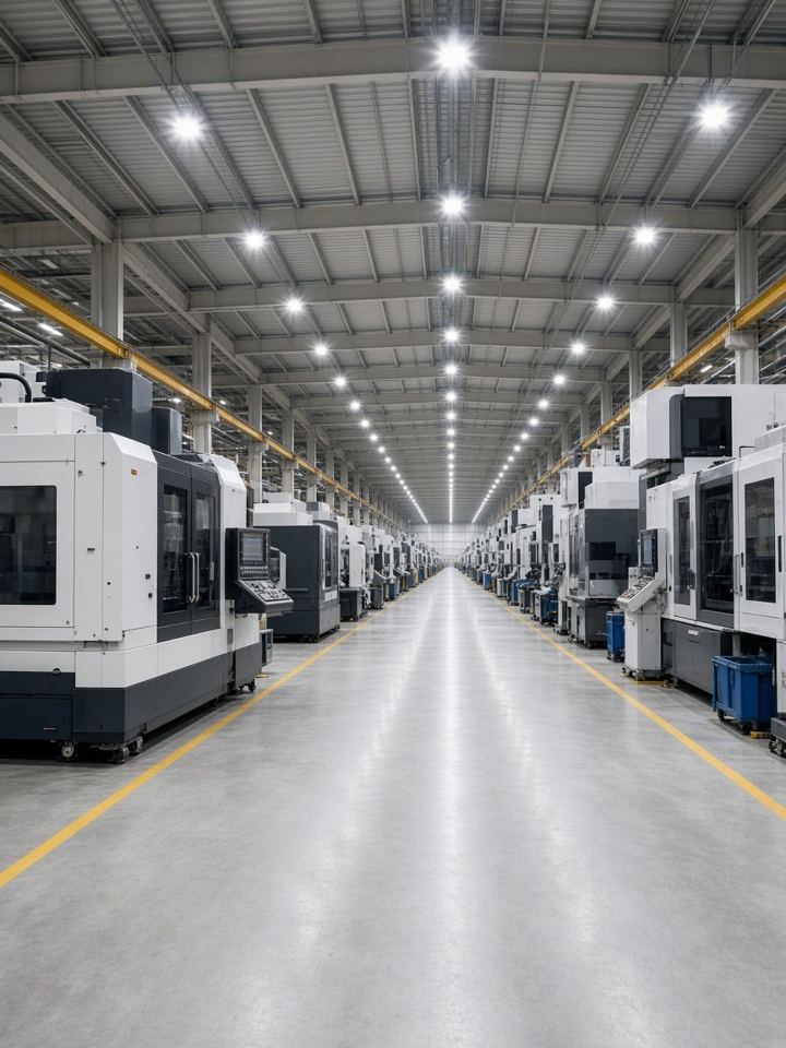 An industrial facility interior